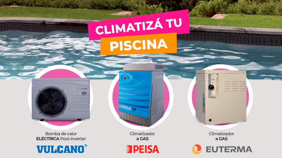 Climatizador de Piscinas